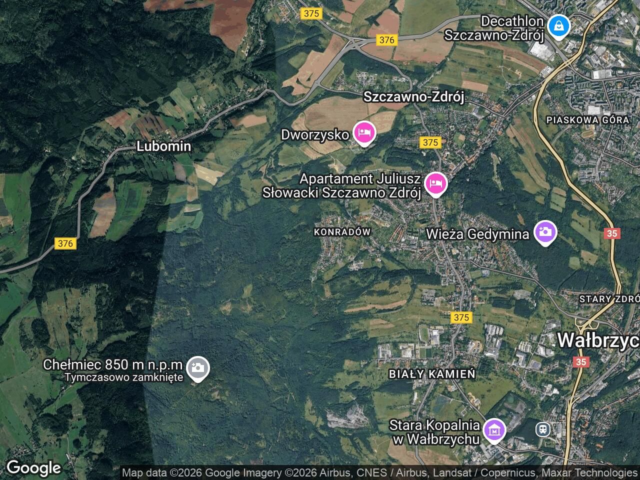 Mieszkanie 2-pokojowe Szczawno-Zdrój, ul. Krzysztofa Kamila Baczyńskiego