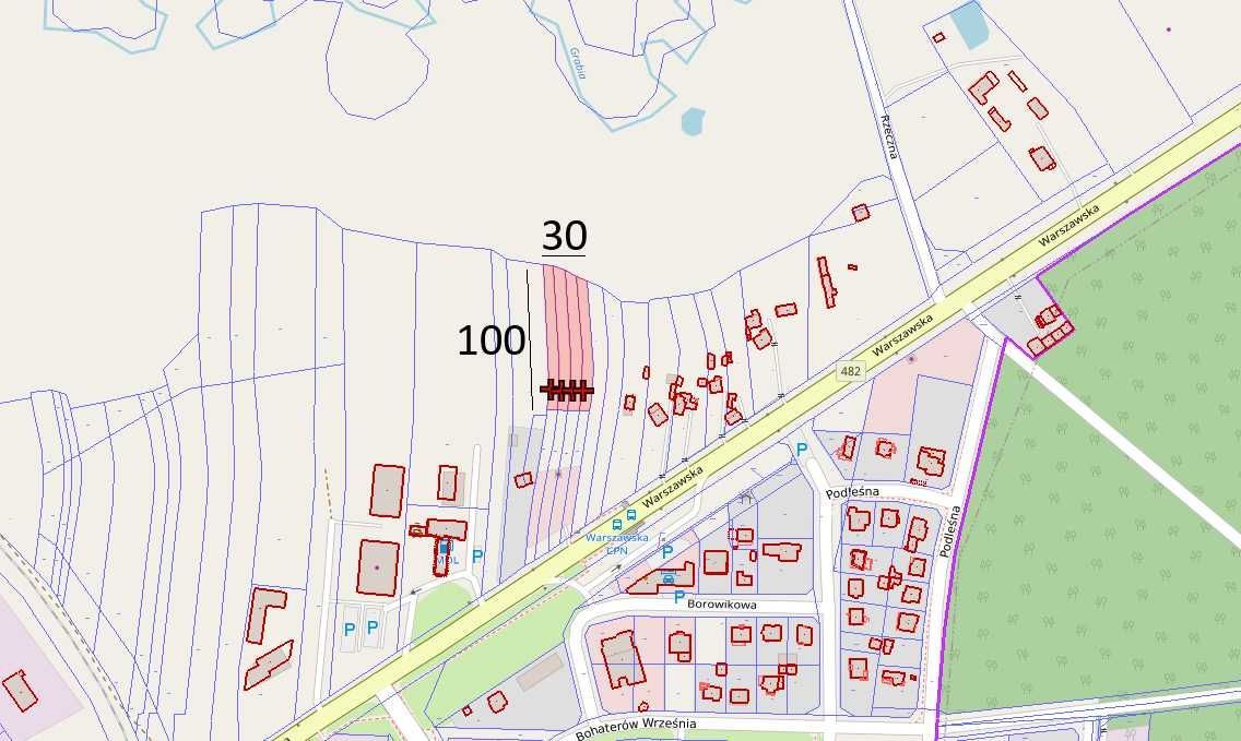 Działka budowlana Łask. Zdjęcie 2