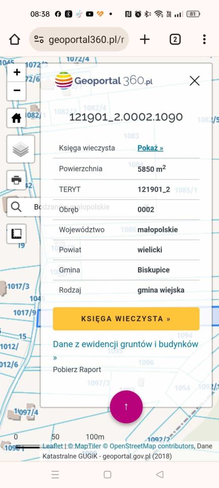 Działka rolno-budowlana Bodzanów. Zdjęcie 3