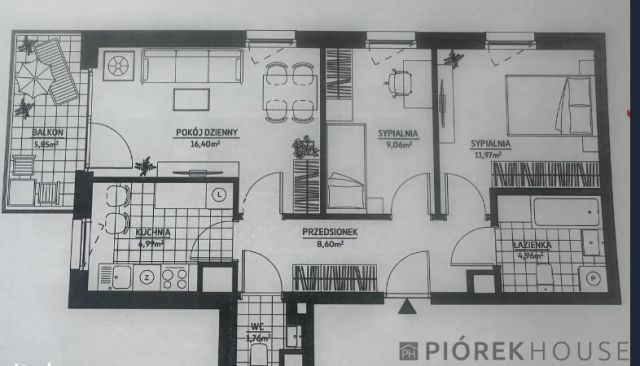 Mieszkanie 3-pokojowe Warszawa Mokotów, ul. Mangalia. Zdjęcie 11