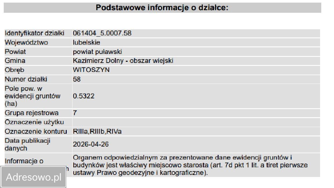 Działka rekreacyjna Witoszyn. Zdjęcie 3