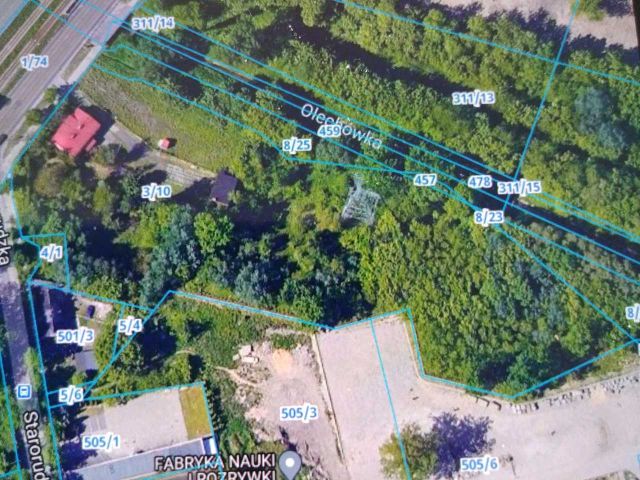 Działka inwestycyjna Łódź Górna, ul. Pabianicka. Zdjęcie 1
