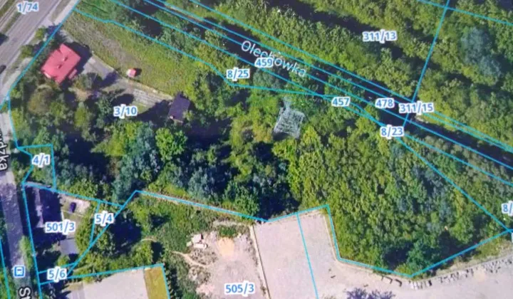 Działka inwestycyjna Łódź Górna, ul. Pabianicka