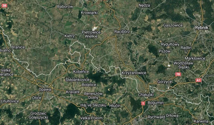 Działka inwestycyjna Borucin