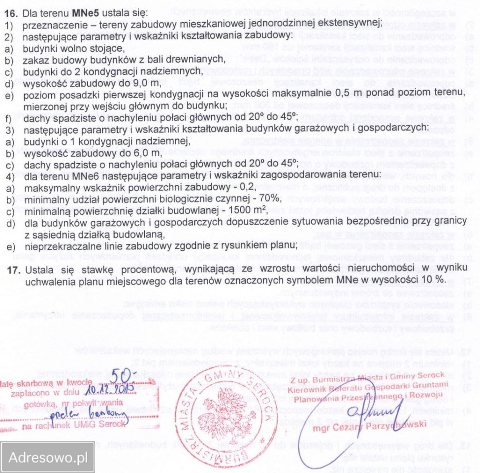 Działka budowlana Borowa Góra, ul. Sosnowa. Zdjęcie 3