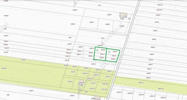 Działka budowlana Wręczyca Wielka, ul. Tęczowa. Zdjęcie 1