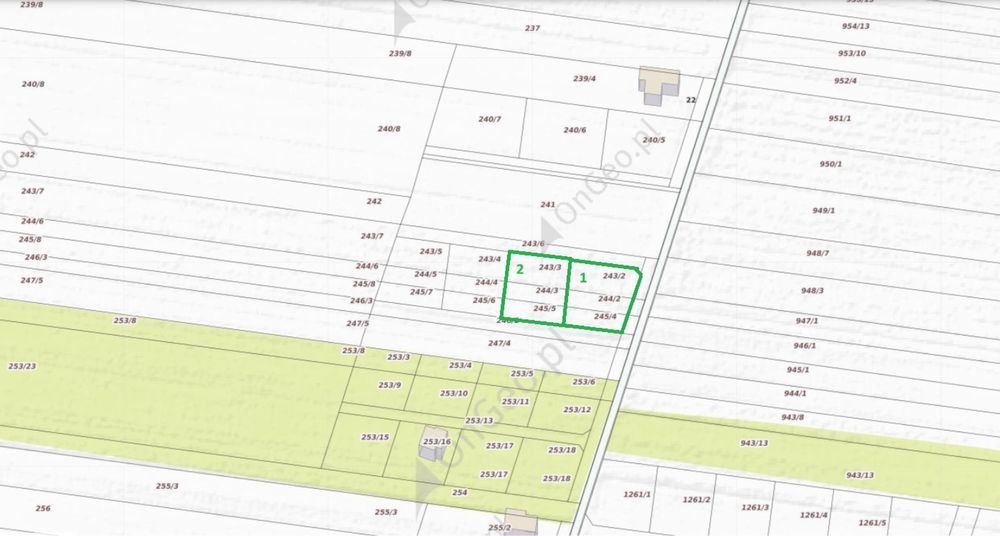 Działka budowlana Wręczyca Wielka, ul. Tęczowa. Zdjęcie 1