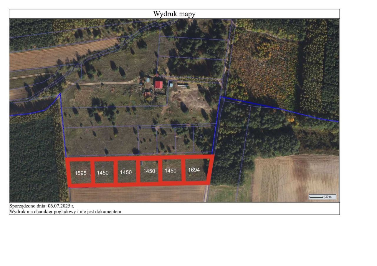 Działka budowlana Rachcin. Zdjęcie 5