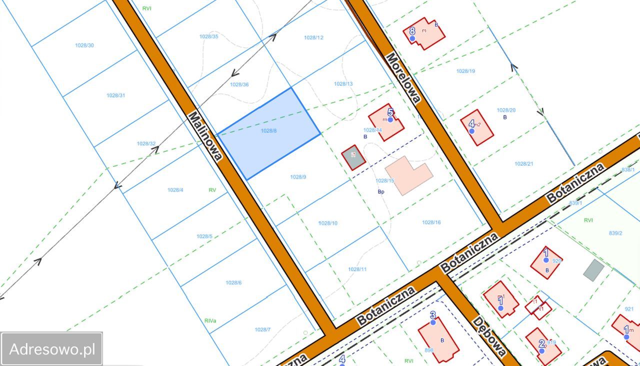 Działka budowlana Bucz, ul. Malinowa. Zdjęcie 9