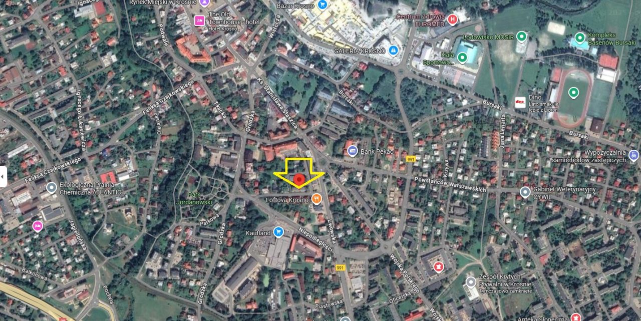 Mieszkanie 3-pokojowe Krosno Śródmieście, ul. Teodora Walslebena. Zdjęcie 2