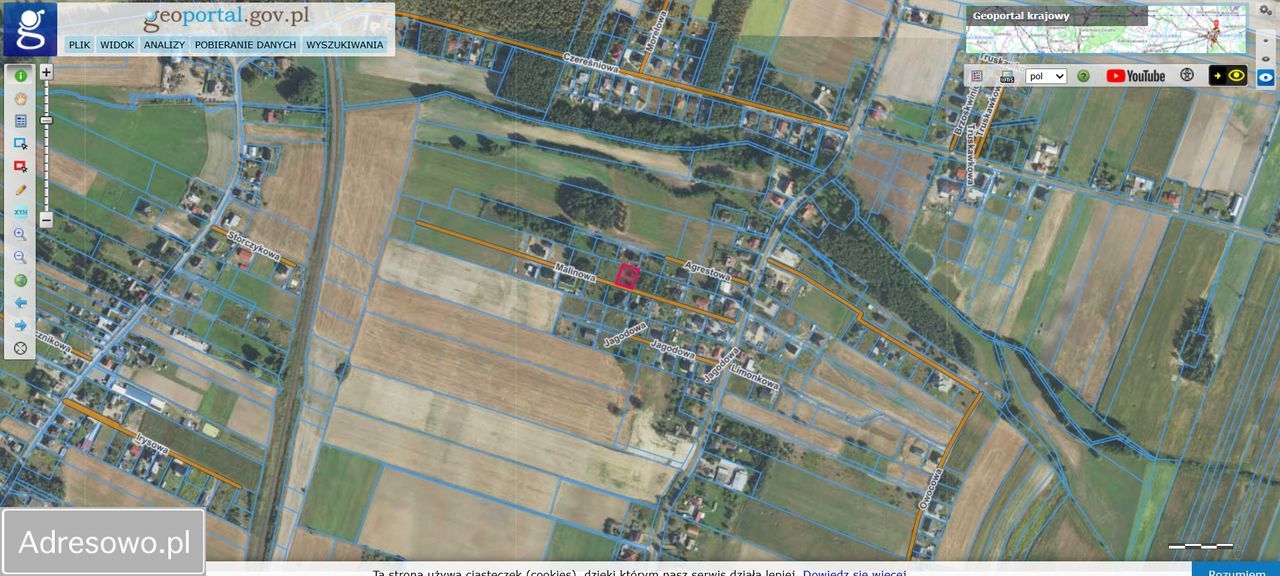 Działka rolno-budowlana Myje. Zdjęcie 3