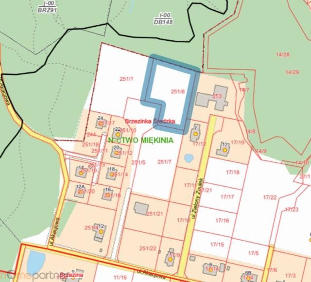 Działka rolno-budowlana Brzezinka Średzka