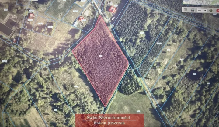 Działka rekreacyjna Lubsza