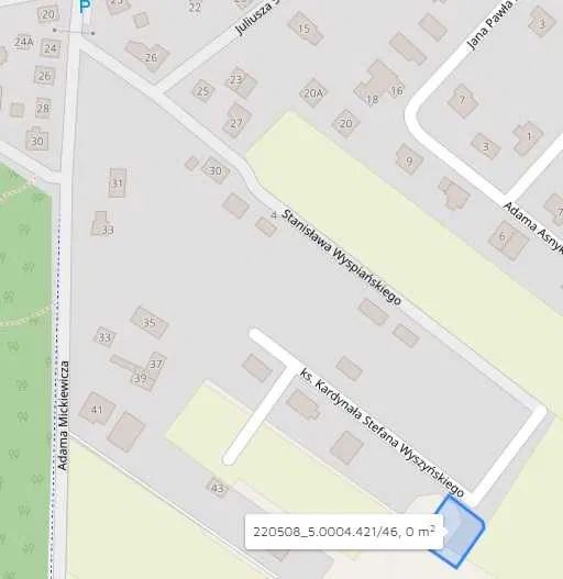 Działka budowlana Chwaszczyno, ul. Księdza Kardynała Stefana Wyszyńskiego. Zdjęcie 2