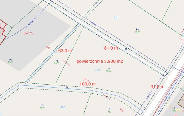 Działka siedliskowa Chrośna. Zdjęcie 1