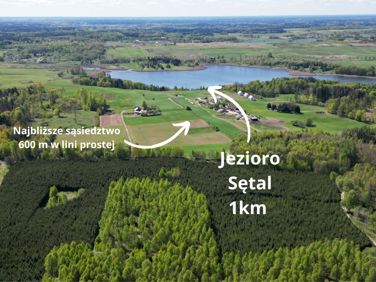 Działka rolna Kabikiejmy. Zdjęcie 9