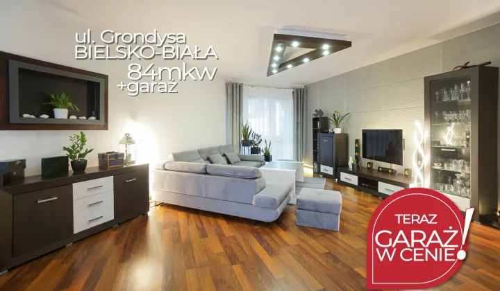 Mieszkanie 4-pokojowe Bielsko-Biała Kamienica, ul. Janisława Grondysa