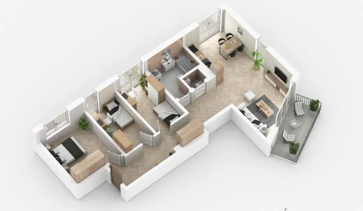 Mieszkanie 4-pokojowe Warszawa Białołęka, ul. Światowida