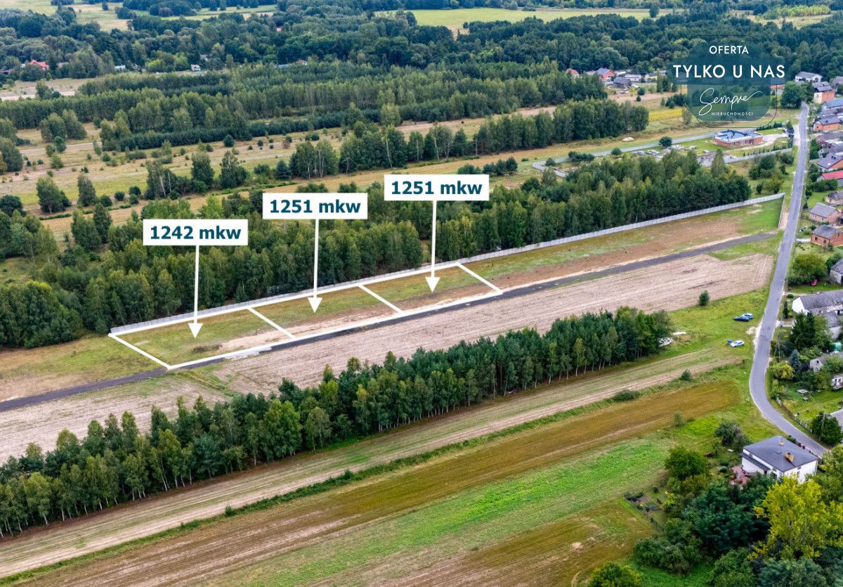 Działka budowlana Rembieszów. Zdjęcie 1