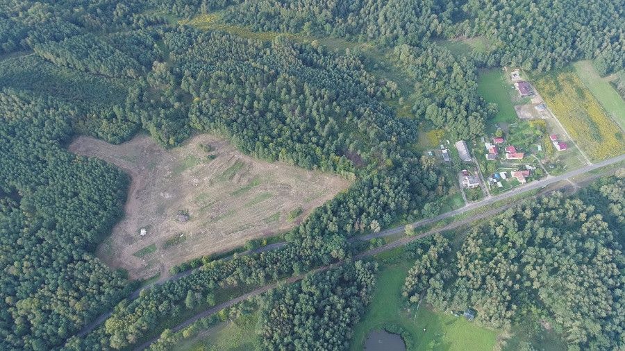 Działka budowlana Łagówek. Zdjęcie 4