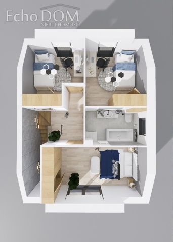 bliźniak, 4 pokoje Kraków Swoszowice, ul. Mirosława Krzyżańskiego. Zdjęcie 7