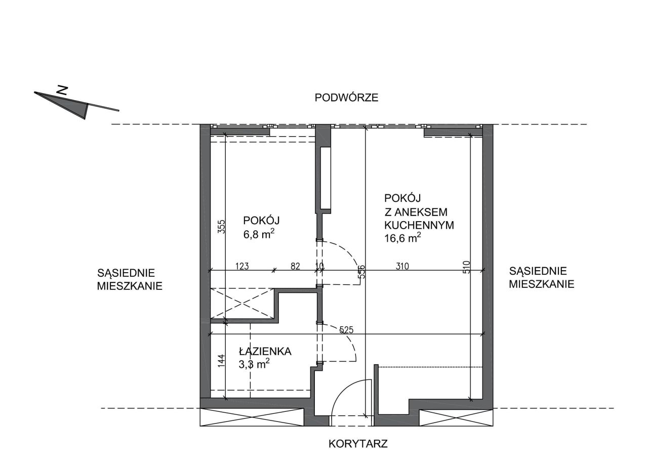 Mieszkanie 2-pokojowe Warszawa Wola, ul. Grzybowska