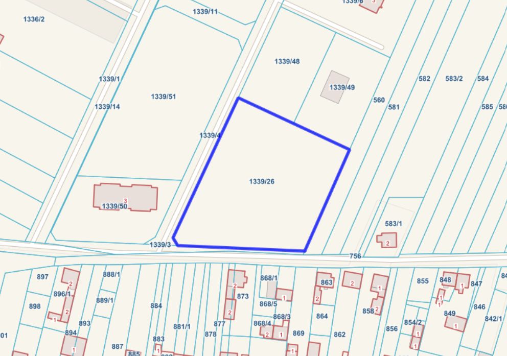 Działka inwestycyjna Bolewice, ul. Tylna. Zdjęcie 3