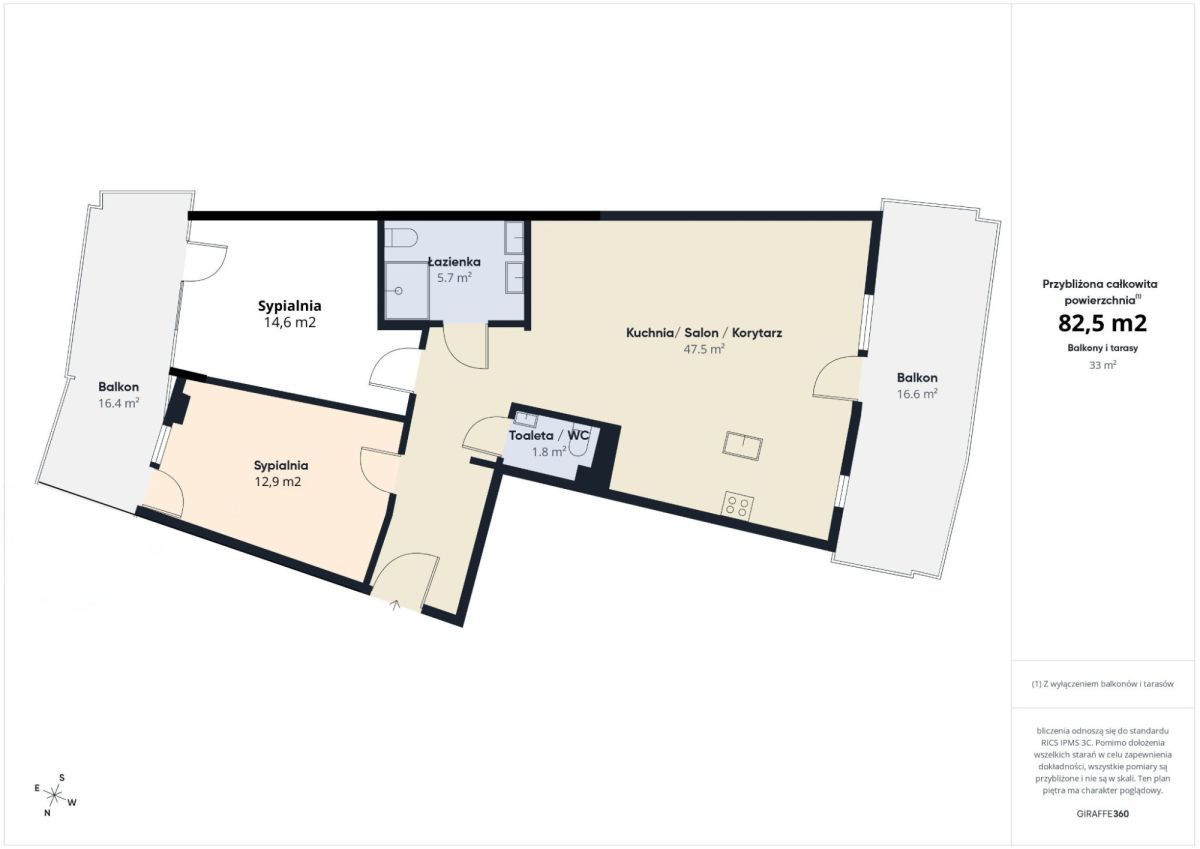 Mieszkanie 3-pokojowe Gdańsk Jelitkowo, ul. Wypoczynkowa. Zdjęcie 20