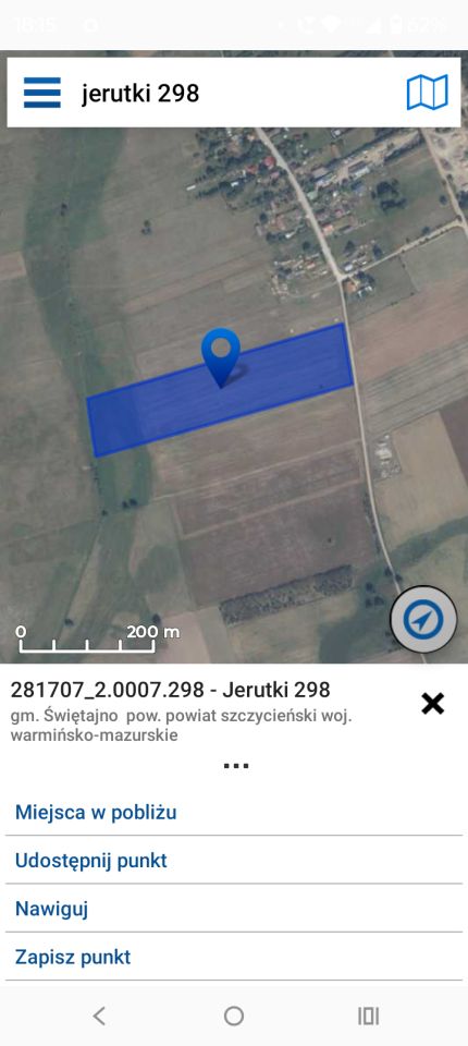 Działka rolna Jerutki. Zdjęcie 1