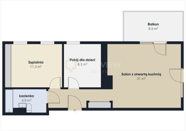 Mieszkanie 3-pokojowe Warszawa Białołęka, ul. Aluzyjna. Zdjęcie 13