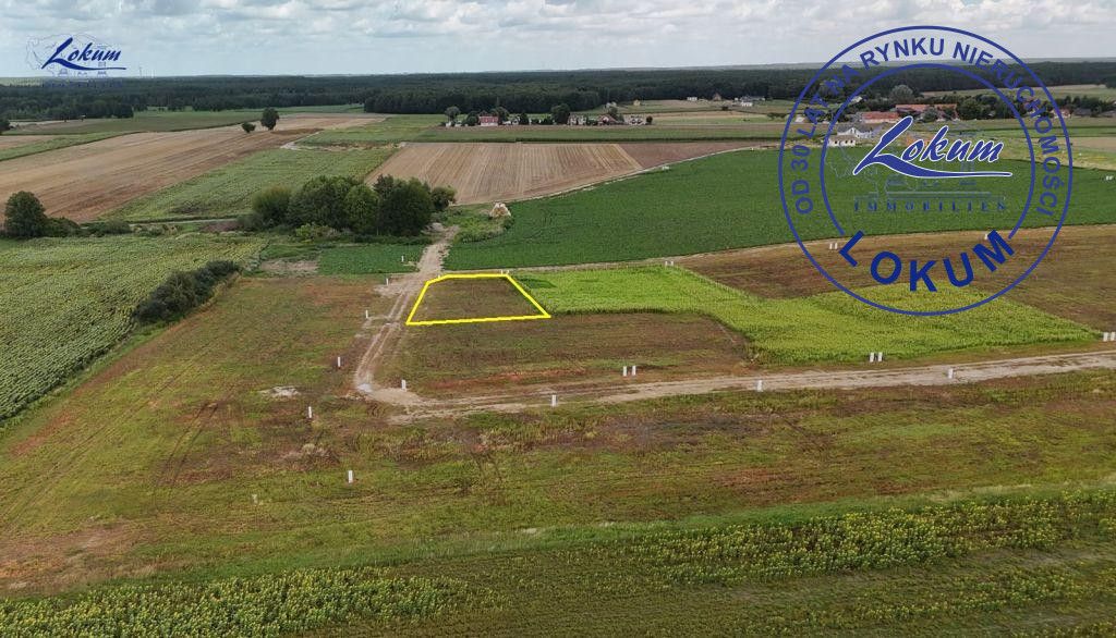 Działka budowlana Jezierzyce Kościelne. Zdjęcie 1