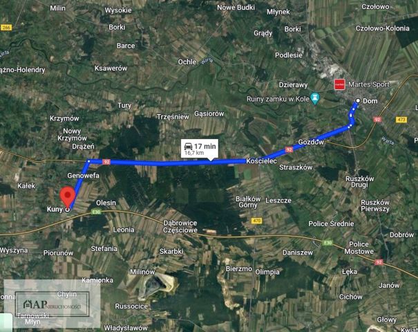 Działka rolna Kuny. Zdjęcie 8