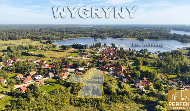 Działka rolno-budowlana Wygryny