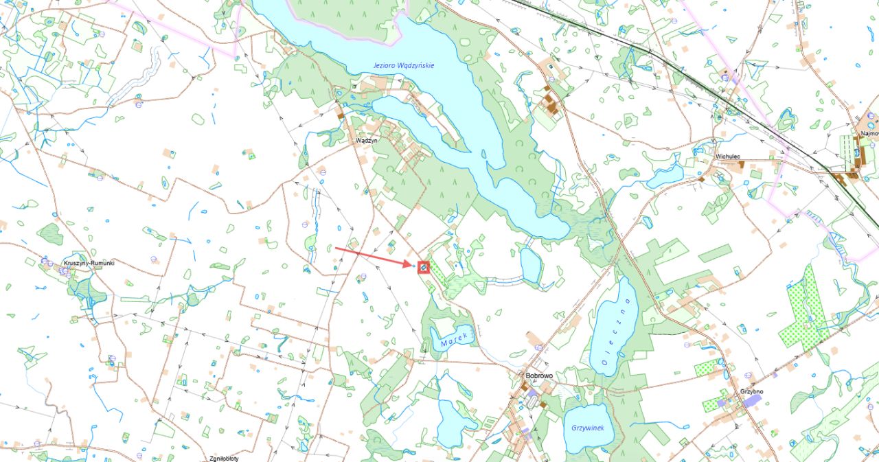 Działka budowlana Bobrowo. Zdjęcie 2