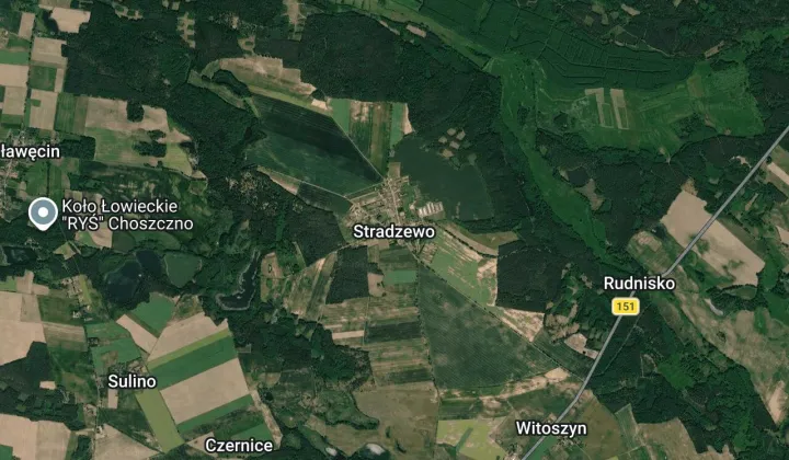 Działka rolna Stradzewo
