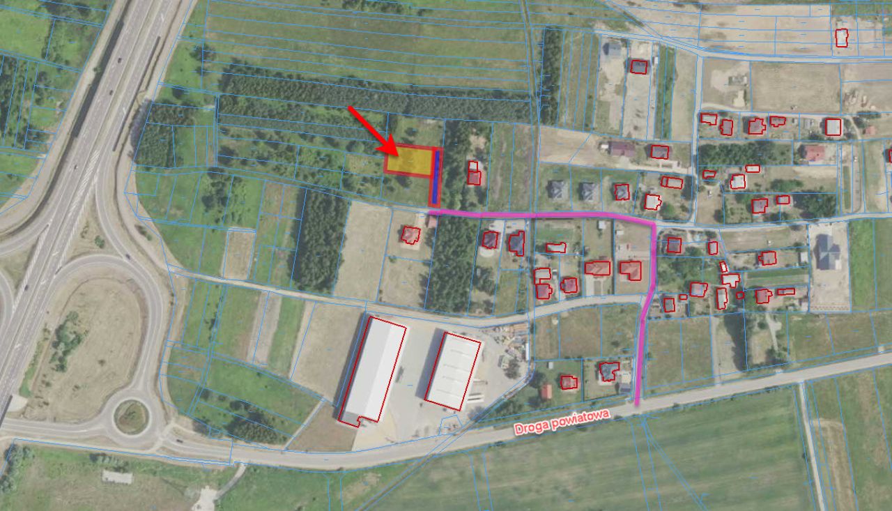 Działka budowlana Jasionka Kamionka. Zdjęcie 4