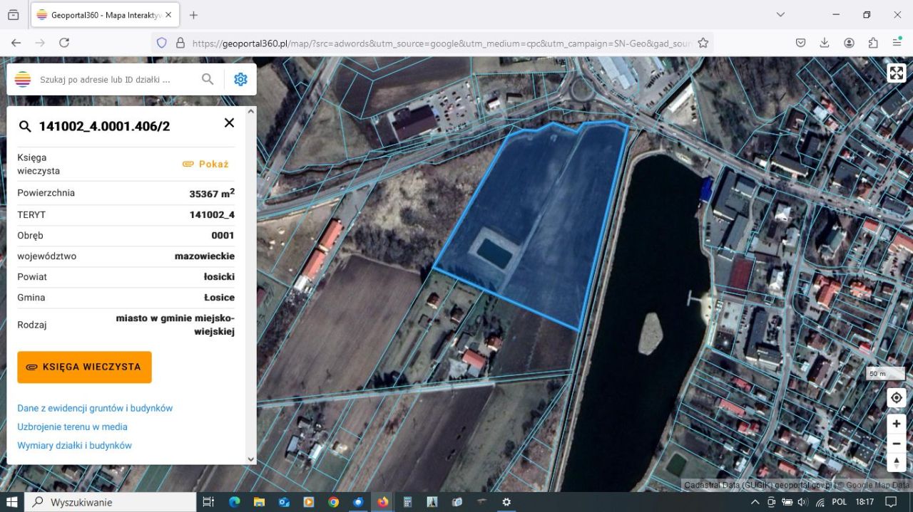 Działka inna Łosice Parcele, ul. Rzeczna. Zdjęcie 4