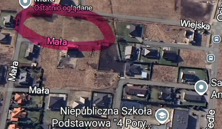 Działka budowlana Ciele