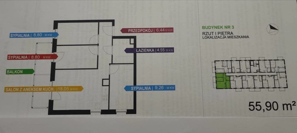 Mieszkanie 4-pokojowe Łódź Polesie, ul. Walerego Wróblewskiego. Zdjęcie 7