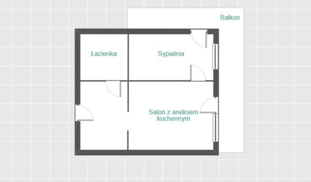 Mieszkanie 2-pokojowe Rzeszów, ul. Miła. Zdjęcie 15