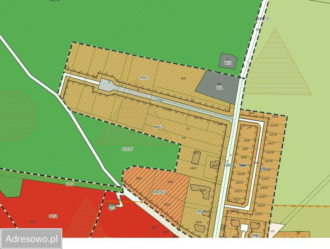 Działka budowlana Oborniki Śląskie, ul. Bukowa. Zdjęcie 3