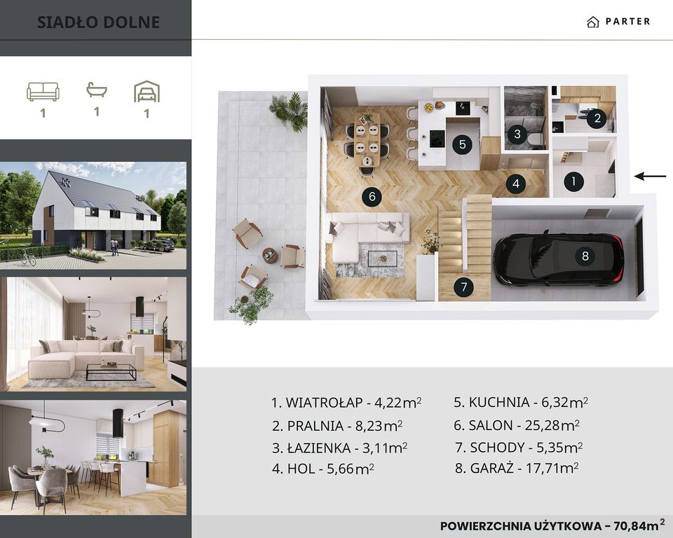 bliźniak, 6 pokoi Siadło Dolne, ul. Oliwki. Zdjęcie 20