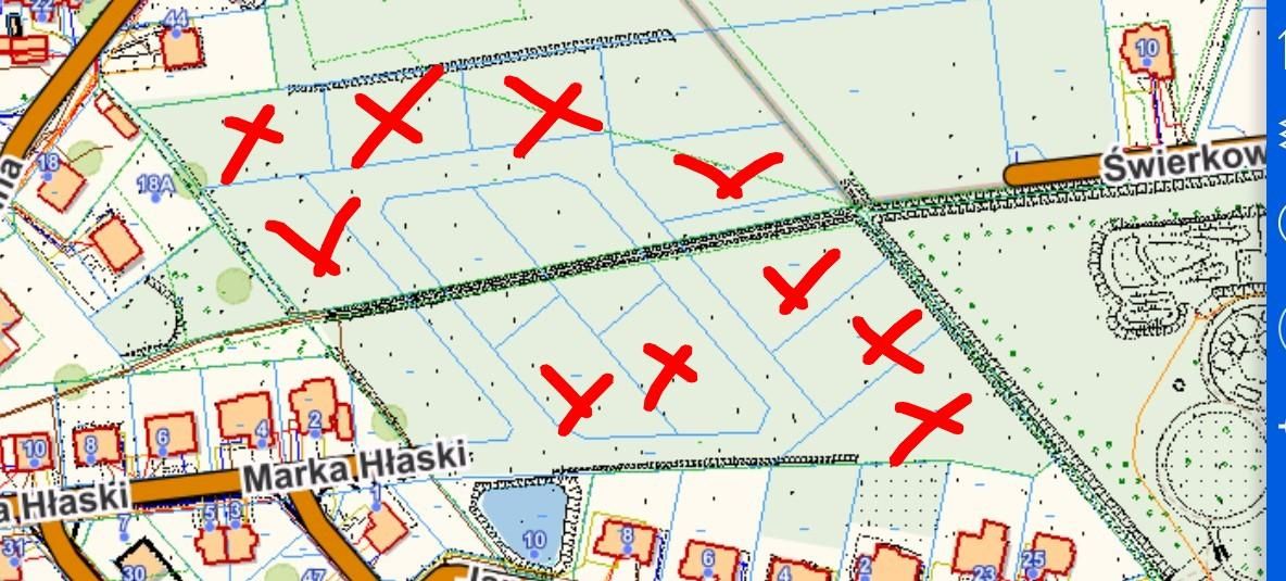 Działka budowlana Ciechanów Kargoszynek, ul. Marka Hłaski. Zdjęcie 1