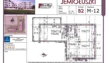 Mieszkanie 3-pokojowe Lublin Węglin, ul. Jemiołuszki