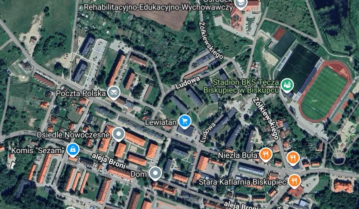 Mieszkanie 2-pokojowe Biskupiec, ul. Ludowa