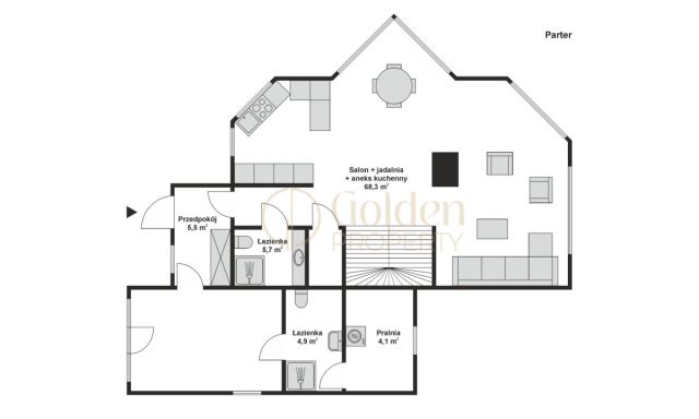 dom wolnostojący, 5 pokoi Przemysław. Zdjęcie 20