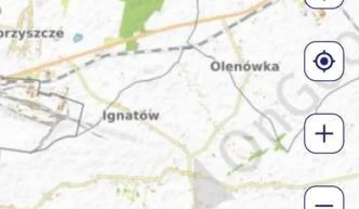 Działka rolna Kępa