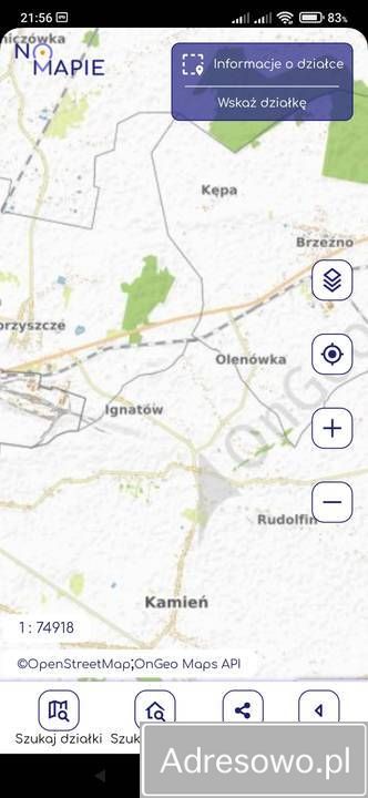 Działka rolna Kępa. Zdjęcie 1