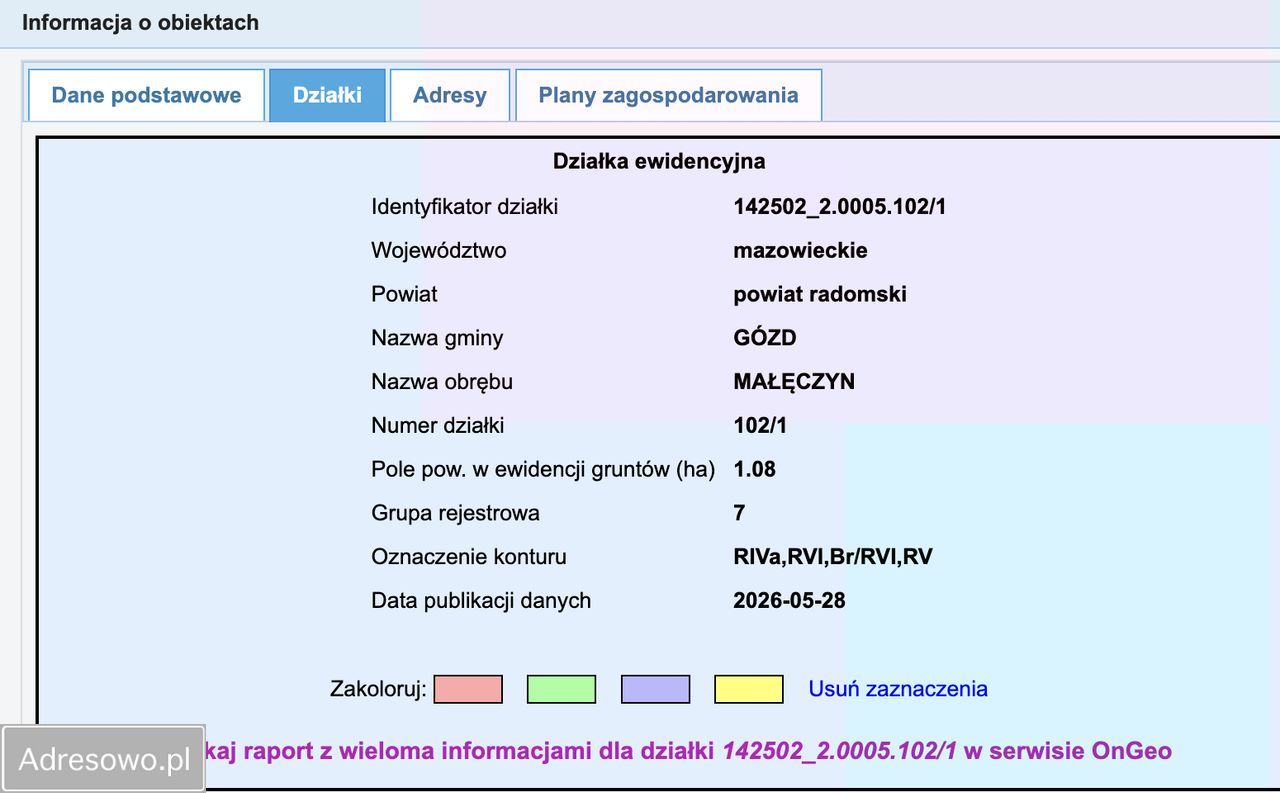 Działka budowlana Małęczyn, ul. Szkolna. Zdjęcie 6