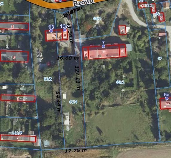 Działka budowlana Rzeplin, ul. Bzowa. Zdjęcie 3